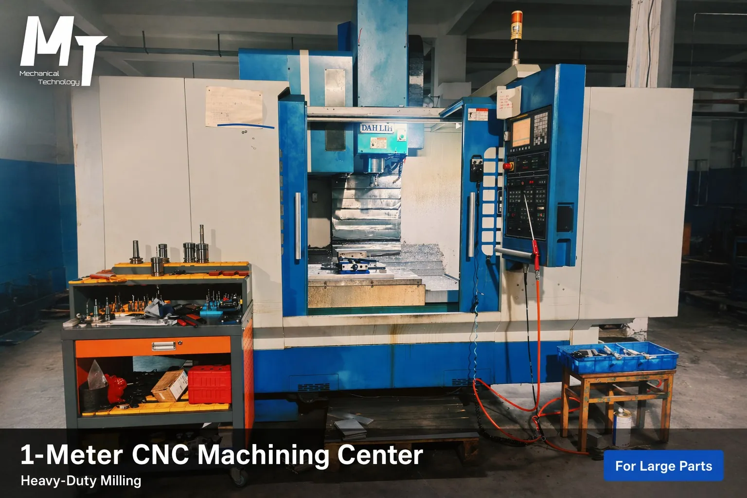 1-meter machining center